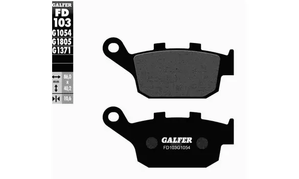Pastillas Freno Galfer FD103-G1054 -P161