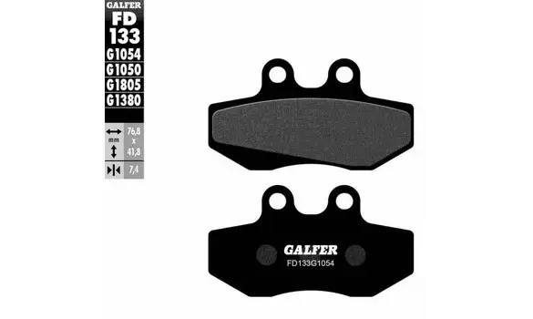 Pastillas Freno Galfer FD133-G1054 -P148