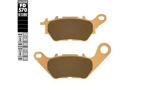 Pastillas Freno Galfer FD570-G1380