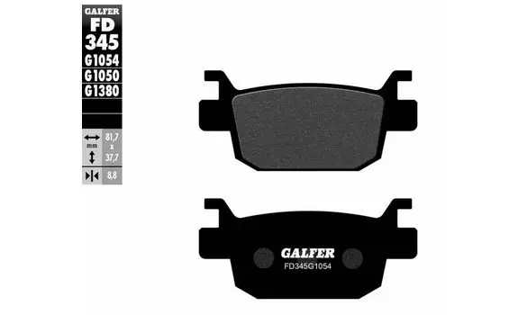 Pastillas Freno Galfer FD345-G1050 -P193