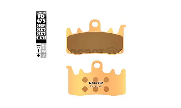 Pastillas Freno Galfer FD475-G1370