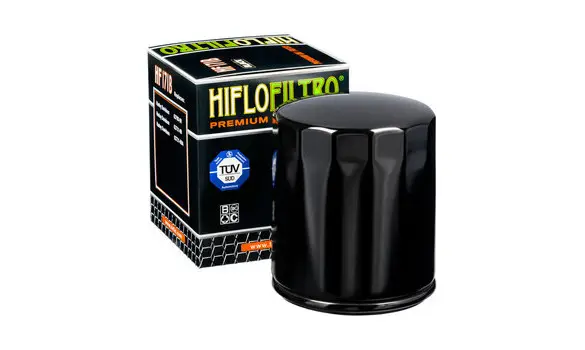 Filtro Aceite HF171 Harley Negro