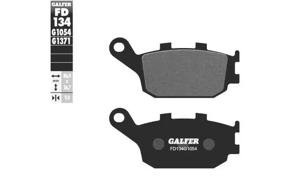 Pastillas Freno Galfer FD134-G1054 -P657
