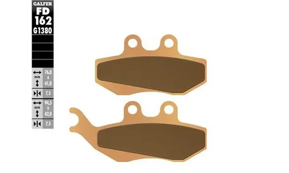 Pastillas Freno Galfer FD162-G1380 120MS