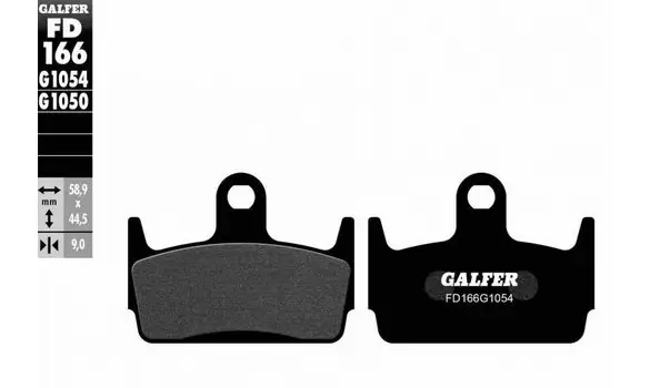 Pastillas Freno Galfer FD166-G1050 129HF