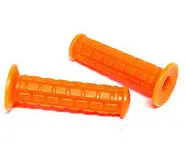 Puños Vespino Cuadritos Naranja Fluor