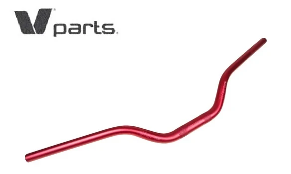 Manillar Aluminio Vparts Racing Ø28 Rojo