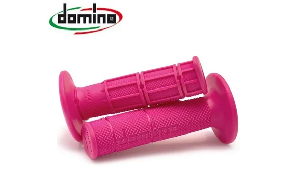 Puños Domino Off Road Fucsia