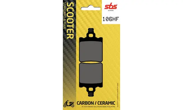 Pastillas Freno SBS 106HF - FD048 -