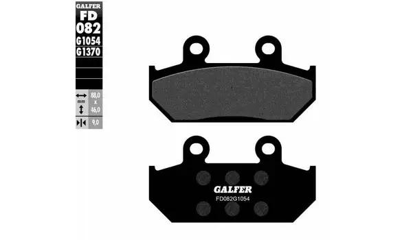 Pastillas Freno Galfer FD082-G1054 -P600