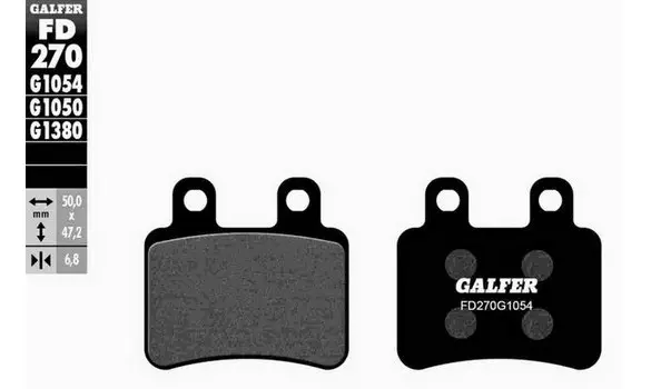 Pastilla Freno Galfer FD270-G1050 -P167