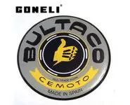 Adhesivo Deposito Bultaco Gris 56 mm