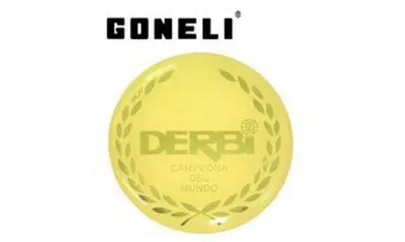 Escudo Deposito Derbi Blanco 50 mm