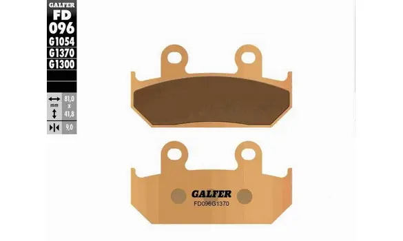 Pastillas Freno Galfer FD096-G1370 -P593