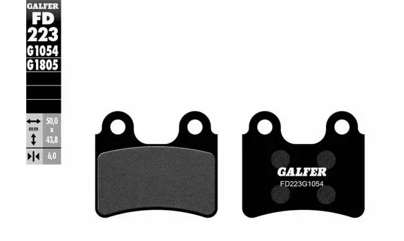 Pastillas Freno Galfer FD223-G1054 802HF