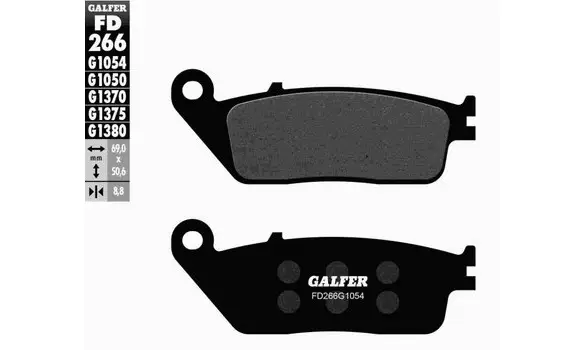 Pastillas Freno Galfer FD266-G1050 -P183