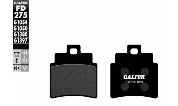 Pastillas Freno Galfer FD275-G1050 -P171