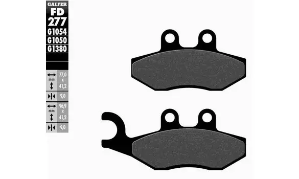 Pastillas Freno Galfer FD277-G1050 -P177