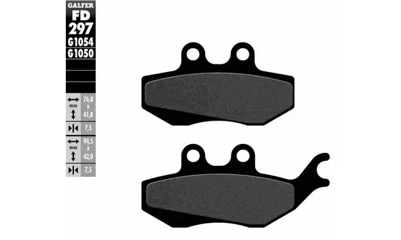 Pastillas Freno Galfer FD297-G1050 -P173