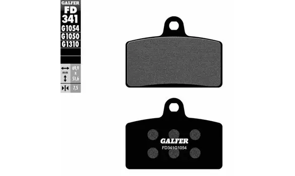 Pastillas Freno Galfer FD341-G1050 -P189
