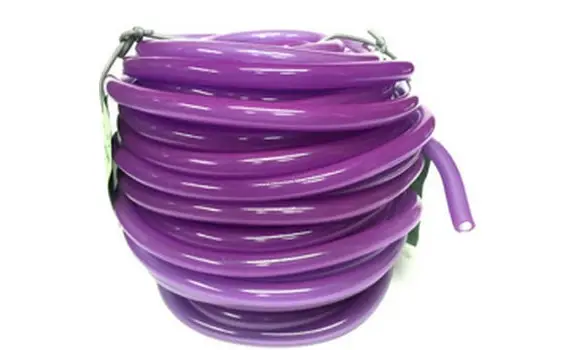 Goma Gasolina 7x11 Silicona Lila 1 Metro