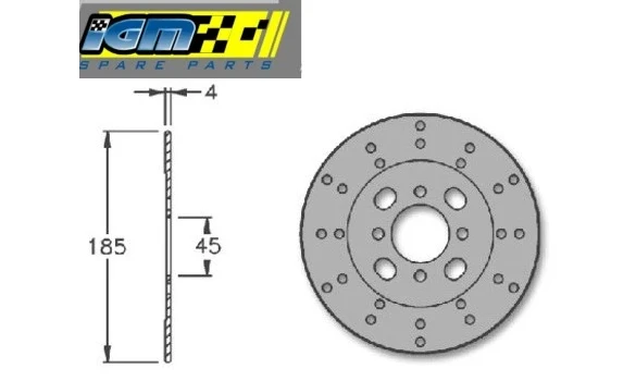 Disco Freno Rieju RS1 TRAS - 016 -