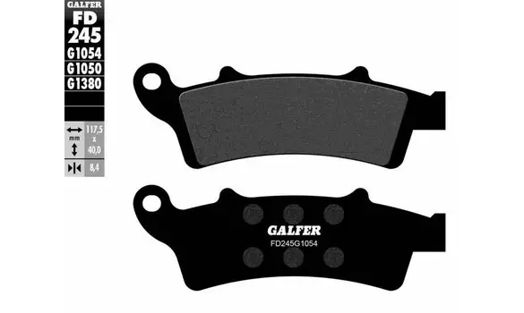 Pastillas Freno Galfer FD245-G1050 -P159