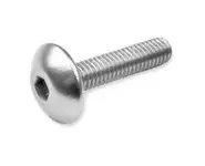 6 Tornillos 5x20 Allen C/Alomada Plata