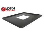 Portamaticulas Moto Plastico Negro