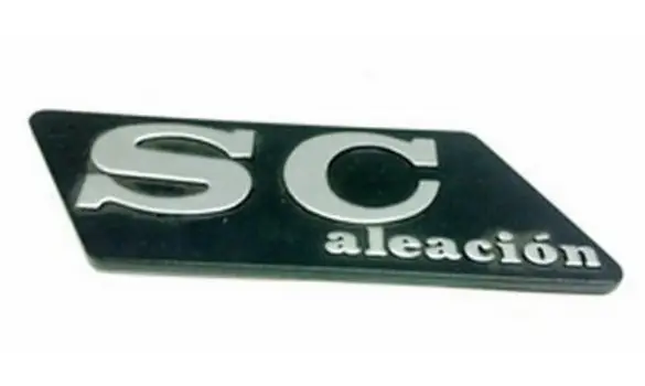 Emblema Vespino SC Aleacion Derecho
