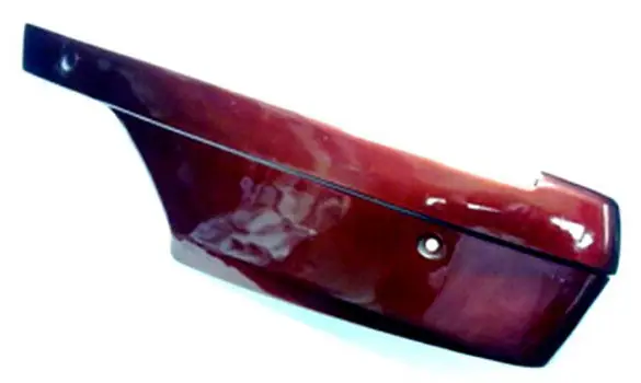 Tapa Motor Vespino NLX Rojo Met Derecha