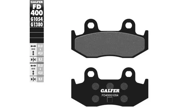 Pastilla Freno Galfer FD400-G1054 -P174