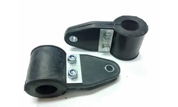 Soportes Faro 22mm Goma