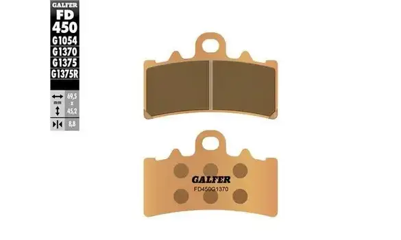 Pastillas Freno Galfer FD450-G1370