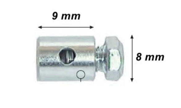 Prisionero Embrague 8x9