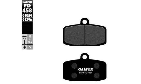 Pastillas Freno Galfer FD458-G1054