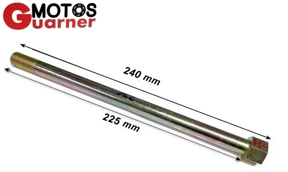 Eje Rueda Trasera Derbi FDS 12x240