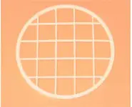 Rejilla Faro Vespino ALX Blanca