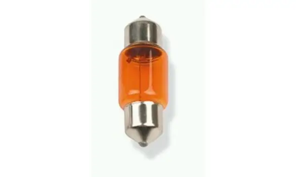 Lampara 12V 10W Plafonier 11x30 Naranja
