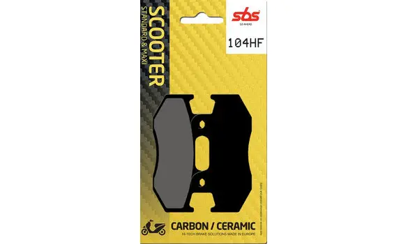 Pastillas Freno SBS 104HF - FD063 -
