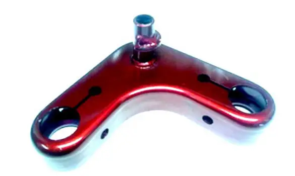 Tija Direccion Inferior Vespino F9 Rojo