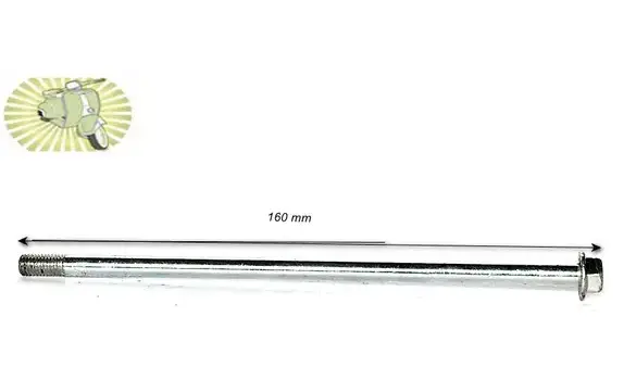 Eje Rueda Del Suzuki Address 12/125x160