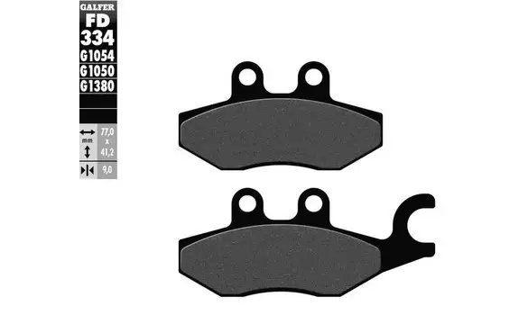 Pastillas Freno Galfer FD334-1054 -P184