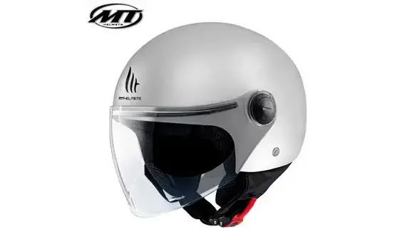 Casco MT Street S Blanco Talla M