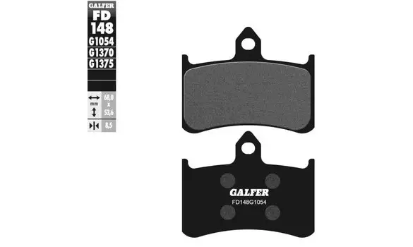 Pastillas Freno Galfer FD148-G1054
