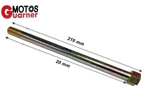 Eje Rueda Delantera Derbi FDS 12x210