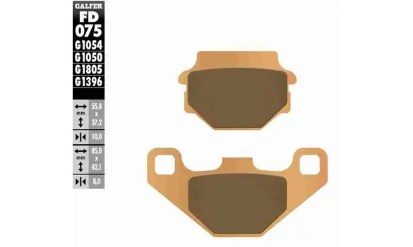 Pastillas Freno Galfer FD075-G1396 -P135