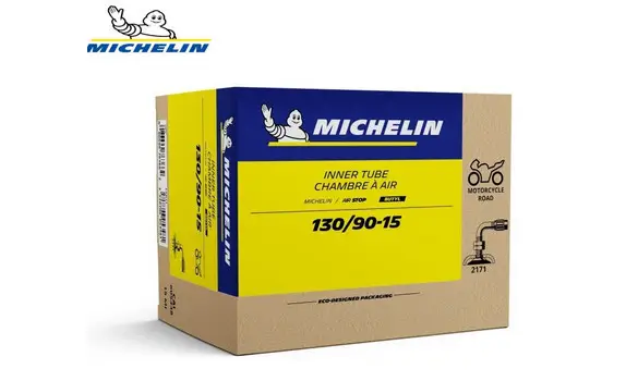 Camara 130/90-15 Michelin 2171 Codo 90º