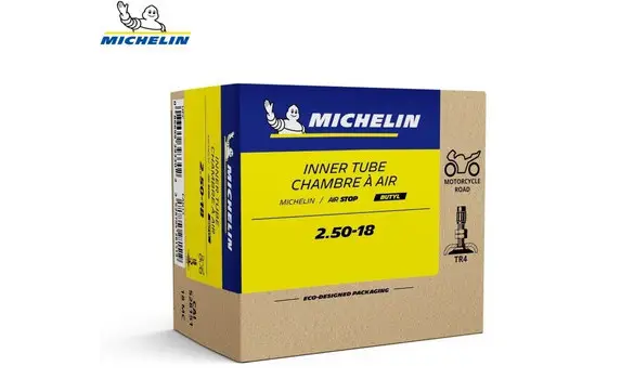 Camara 2.50-18 Michelin Valvula TR4