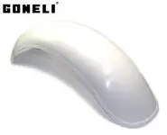 Guardabarros Trial Trasero Blanco